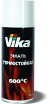 Аэрозоль эмаль термостойкая Vika / серебристая 520 мл - Vika 