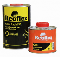 Reoflex Супербыстрый лак Clear Rapid 90 UHS 1л + 0,5л RX C-07 - Vika 