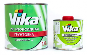 Vika грунт 2K эпоксидный 1,2 кг + отв 0,17 кг - Vika 