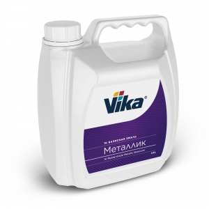 Эмаль Базисная Vika-Металлик антарес 125 канистра 3 литра - Vika 