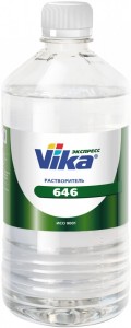 Растворитель Vika 646 ГОСТ 1,0л - Vika 